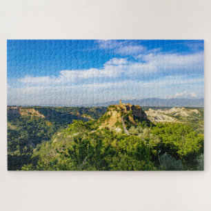 Scenic view of Civita di Bagnoregio Jigsaw Puzzle