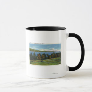 Scenic View of Lake Cobbosseecontee Mug