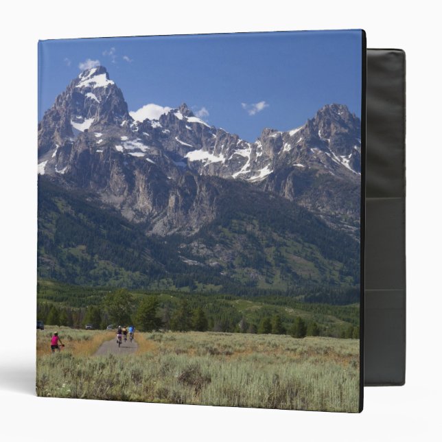 Scenic view of the Teton Range Binder (Front/Inside)
