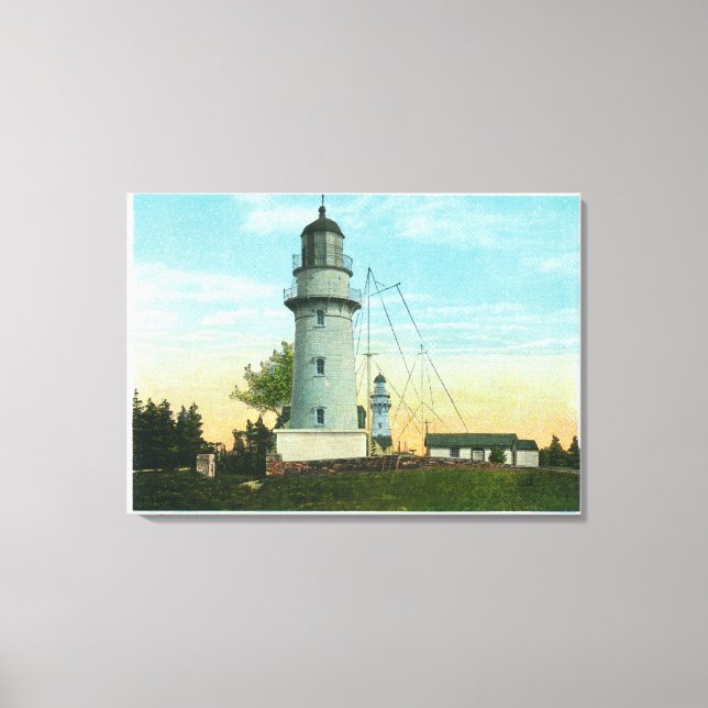 Scenic View on the Western Promenade Canvas Print (Front)