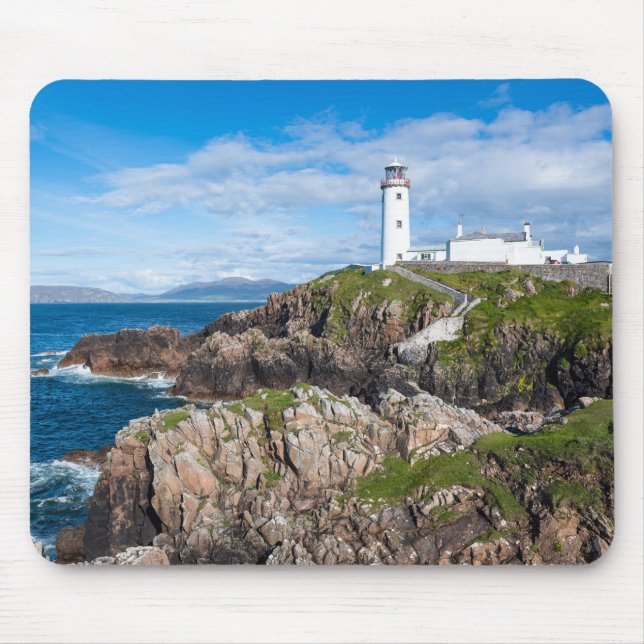 Scenic views of Fanad Head lighthouse Ireland Mouse Pad (Front)