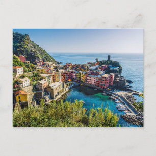 Scenic Village, Cinque Terre, Liguria, Italy Postcard