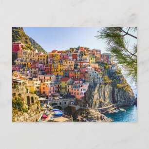 Scenic Village, Cinque Terre, Liguria, Italy Postcard