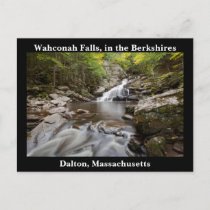Scenic Wahconah Falls Postcard - Dalton, MA