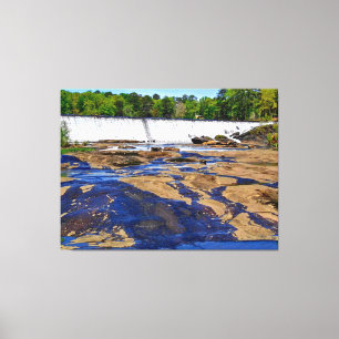 Scenic Waterfall Canvas Print