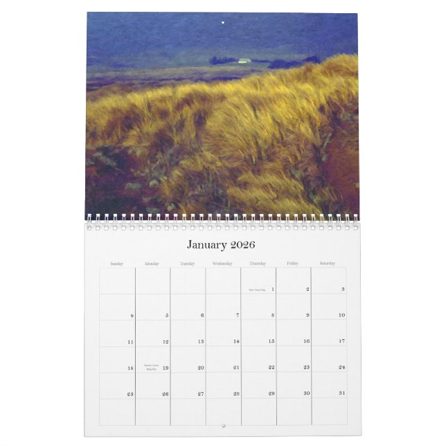 Scenics - calendrier de peintures de scènes de (Jan 2026)