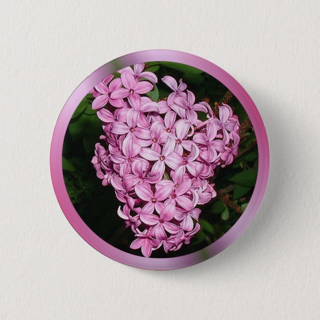 Scent of Lilacs 2 Inch Round Button (Front)