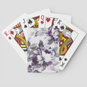 Scent of Plum Roses Playing Cards