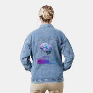 Scented Jar Candle Denim Jacket