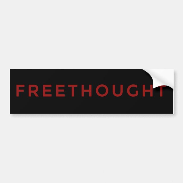 Sceptic Freethought Bumperstickers Bumper Sticker (Front)