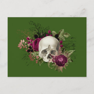 Schädel Totenkopf skull Postcard