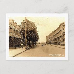 Schaeffer St., Brooklyn, New York Vintage Postcard