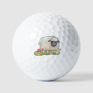 Schaf auf der Weide Golf Balls