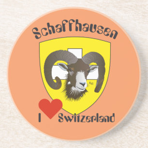 Schaffhausen Schweiz Bierdeckel Coaster
