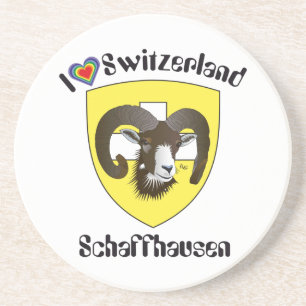 Schaffhausen Schweiz Bierdeckel Coaster