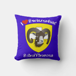 Schaffhausen Schweiz Kissen Throw Pillow