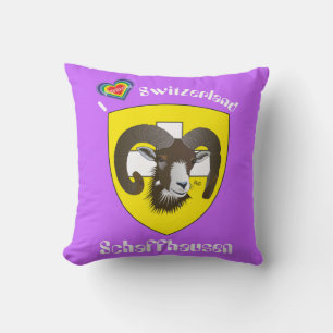 Schaffhausen Schweiz Kissen Throw Pillow