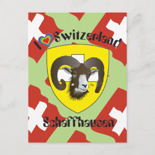 Schaffhausen Schweiz Postkarte Postcard