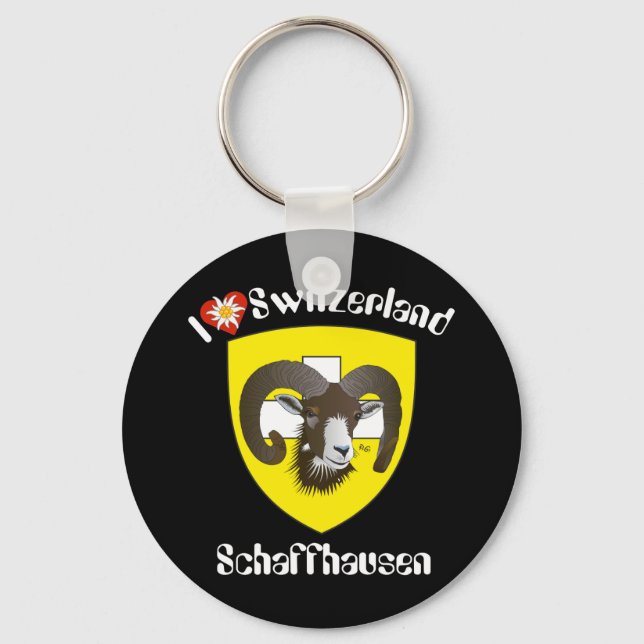 Schaffhausen Schweiz  Schlüsselanhänger Keychain (Front)