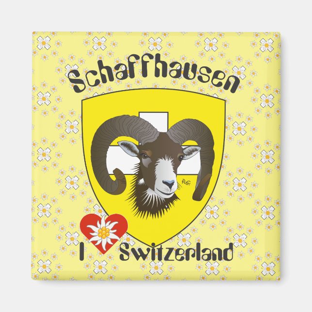 Schaffhausen - Schweiz - Suisse - Svizzera Magnet (Front)
