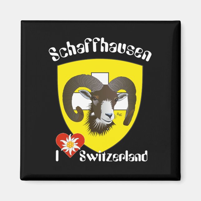 Schaffhausen - Schweiz - Suisse - Svizzera Magnet (Front)