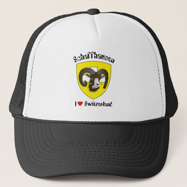 Schaffhausen Schweiz Suisse Svizzera Mütze Trucker Hat (Front)