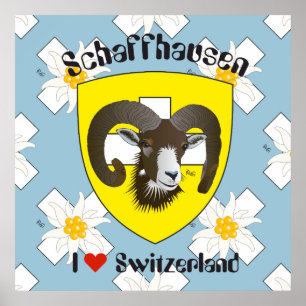 Schaffhausen - Schweiz - Suisse - Svizzera Poster