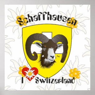 Schaffhausen - Schweiz - Suisse - Svizzera Poster