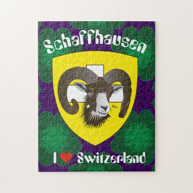 Schaffhausen Schweiz Suisse Svizzera Puzzles (Vertical)