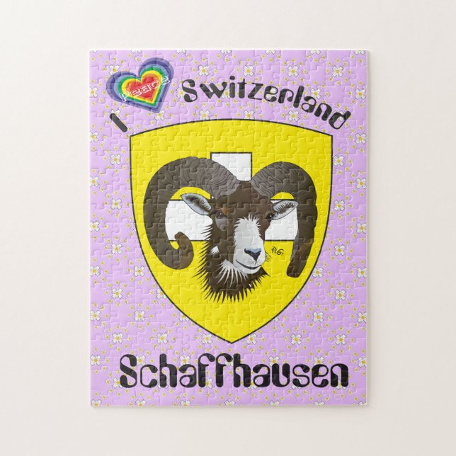 Schaffhausen Schweiz Suisse Svizzera Puzzles (Vertical)