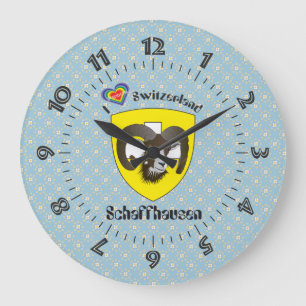 Schaffhausen - Schweiz - Suisse - Svizzera Uhr Large Clock