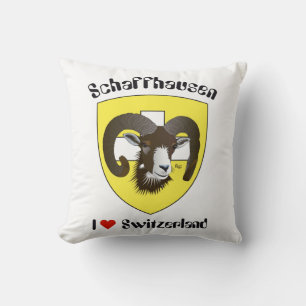Schaffhausen Switzerland Kissen Throw Pillow