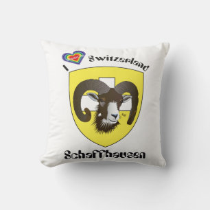 Schaffhausen Switzerland Kissen Throw Pillow