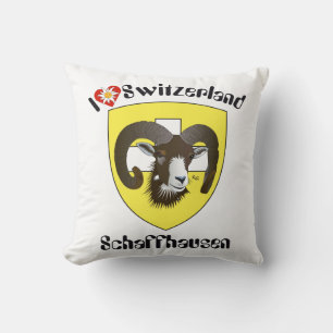 Schaffhausen Switzerland Kissen Throw Pillow