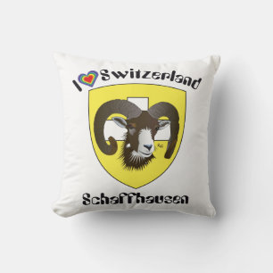 Schaffhausen Switzerland Kissen Throw Pillow