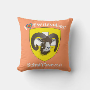 Schaffhausen Switzerland Kissen Throw Pillow