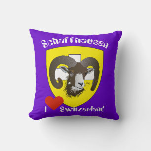 Schaffhausen Switzerland Kissen Throw Pillow