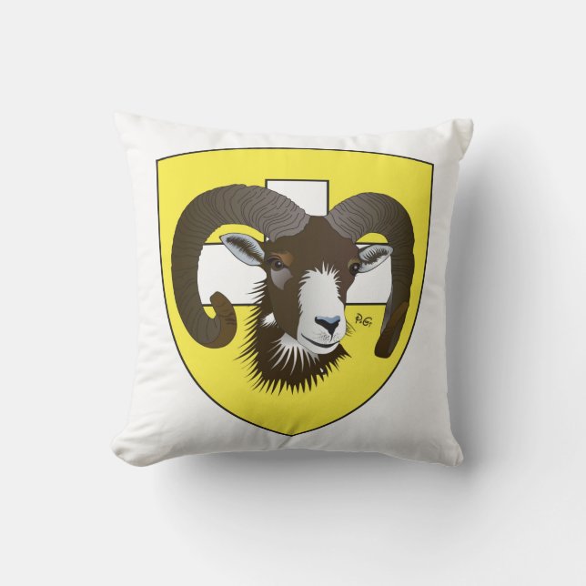 Schaffhausen Switzerland Kissen Throw Pillow (Front)