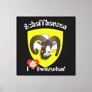 Schaffhausen - Switzerland - Suisse - Leinwand Canvas Print