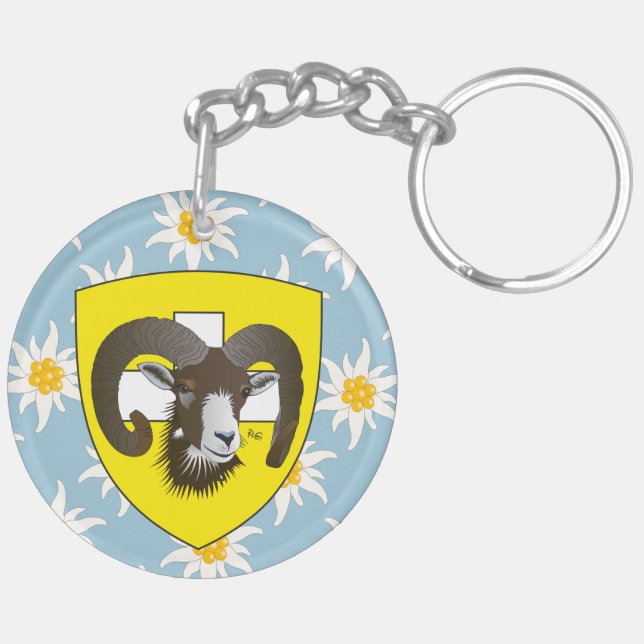 Schaffhausen - Switzerland - Suisse - Svizzera Keychain (Back Left)