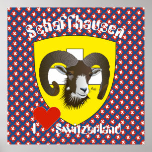 Schaffhausen - Switzerland - Suisse - Svizzera Pos Poster