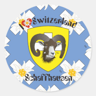 Schaffhausen Switzerland Suisse Svizzera Sticker