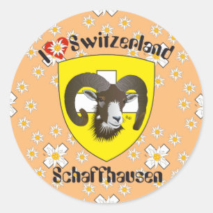 Schaffhausen Switzerland Suisse Svizzera Sticker