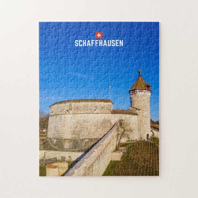 Schaffhausen The Munot Jigsaw Puzzle (Vertical)