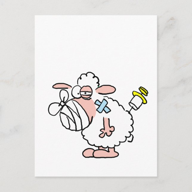 Schafskrankheit Postcard (Front)