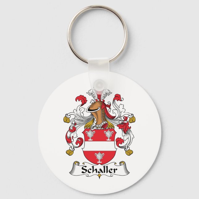 Schaller Family Crest Keychain (Front)