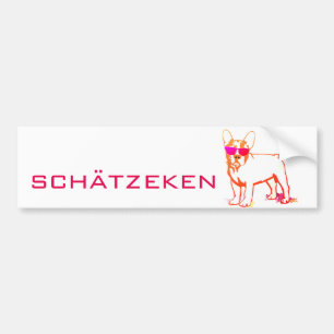 Schätzeken French Bulldog Fun  Bumper Sticker