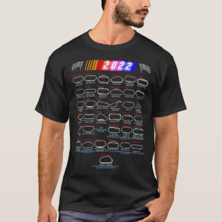 Schedule Nascar Cup Series 2022 Essential T-Shirt