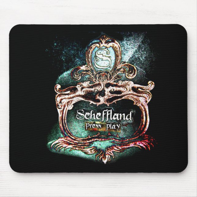 Scheffland Mouse Pad Tiger Black (Front)