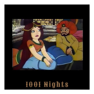 Scheherazade One Thousand and One Arabian Nights Poster
